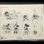 Mickey Mouse Tattoo Flash by Dana Brunson 1992