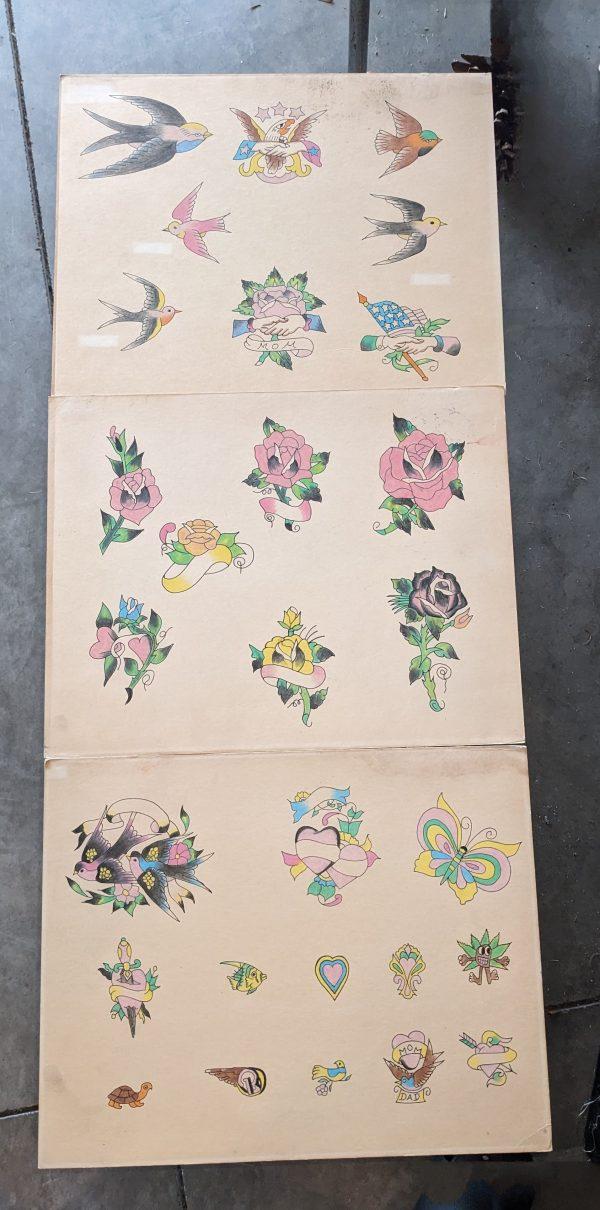 Vintage Tattoo Flash -vintage flash sheets