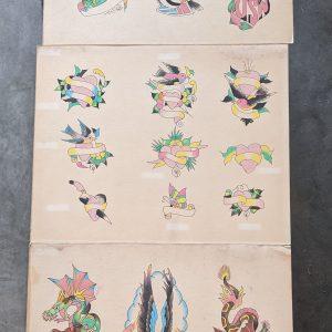 Vintage Tattoo Flash
