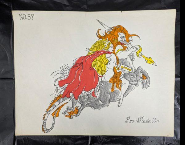 Vintage Tattoo Flash Sheets