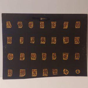 Vintage Hand Colored Tattoo Flash Cutouts 1970`s 29