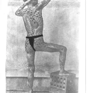 Tattooed Japanese Body Suit | Vintage | 1930`s | Kobel