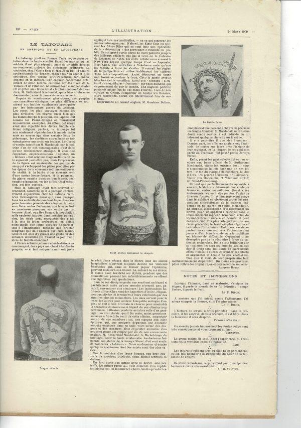 1900 Tattooing by Hori Chyo & Sutherland Macdonald - Rare - Image 2