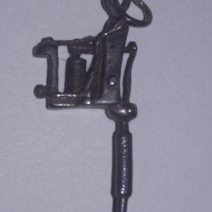 Lyle Tuttle Silver Tattoo Machine Pendant 1984