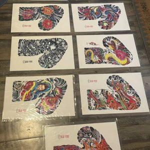 Henning  Jørgensen - Vintage Tattoo Flash 1999