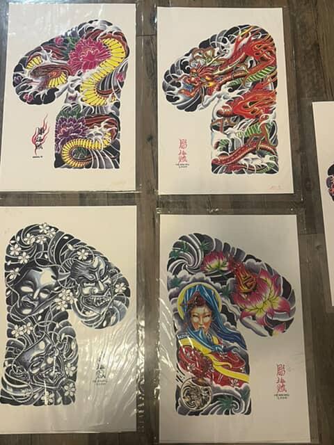 Henning  Jørgensen - Vintage Tattoo Flash 1999 - Image 3