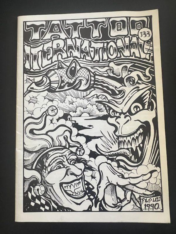 Tattoo International #133 1990 Filip Leu Artwork Great tattoo photos and articles, information and more… 👉Good Condition 👉Shotsie Gorman Collection