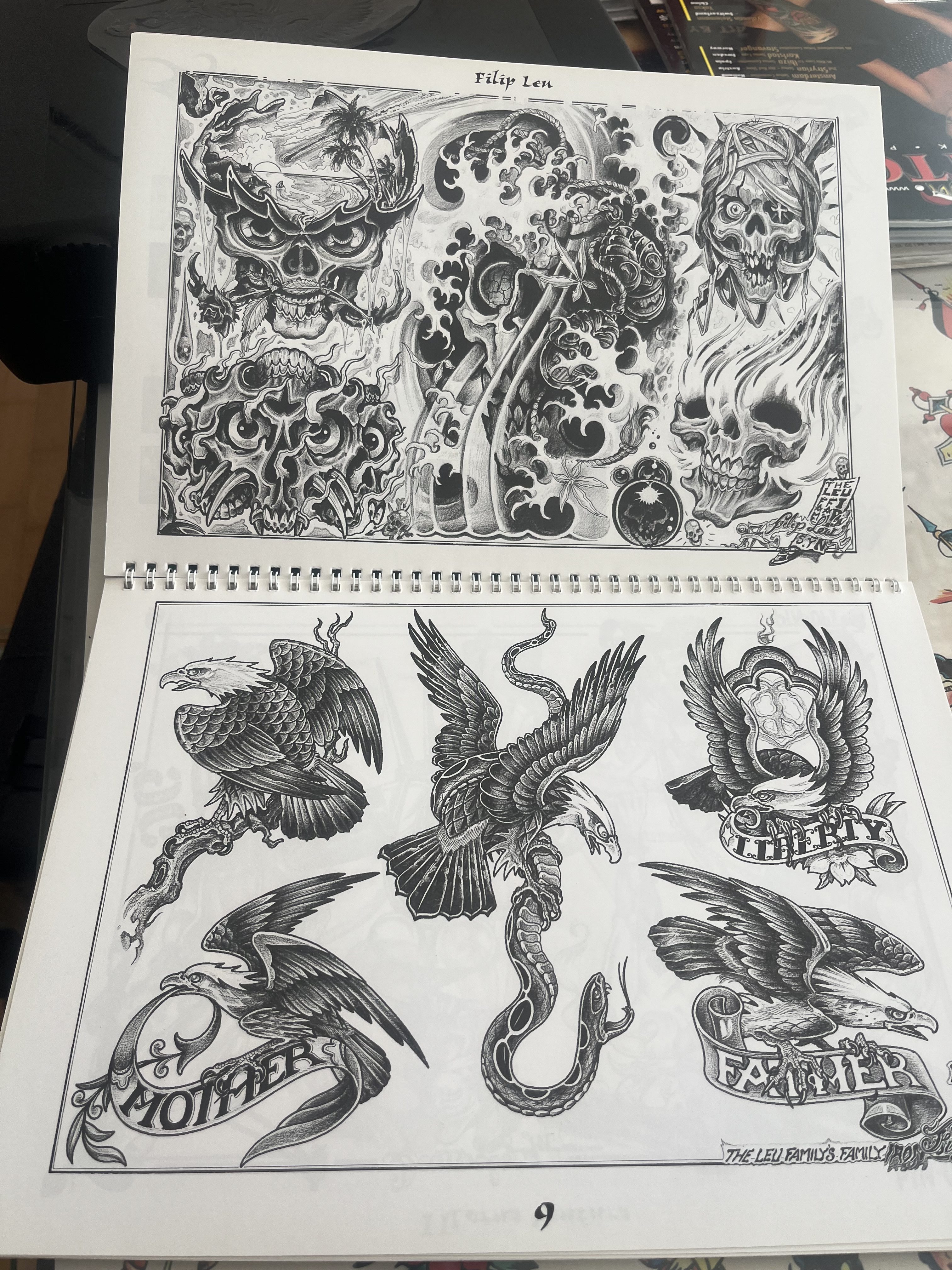 Golden Tattoo Flash 1998 - Image 10