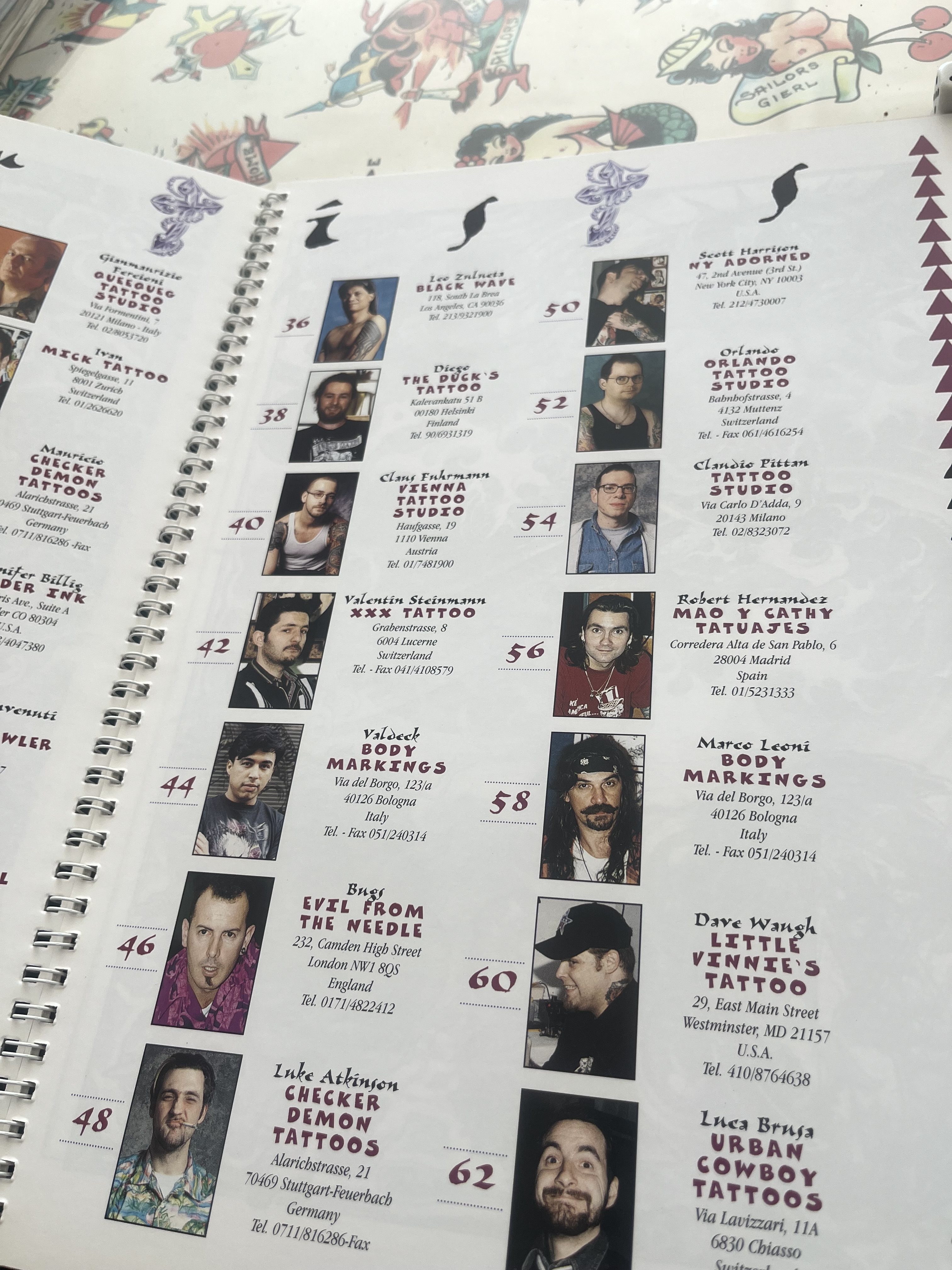 Golden Tattoo Flash 1998 - Image 9