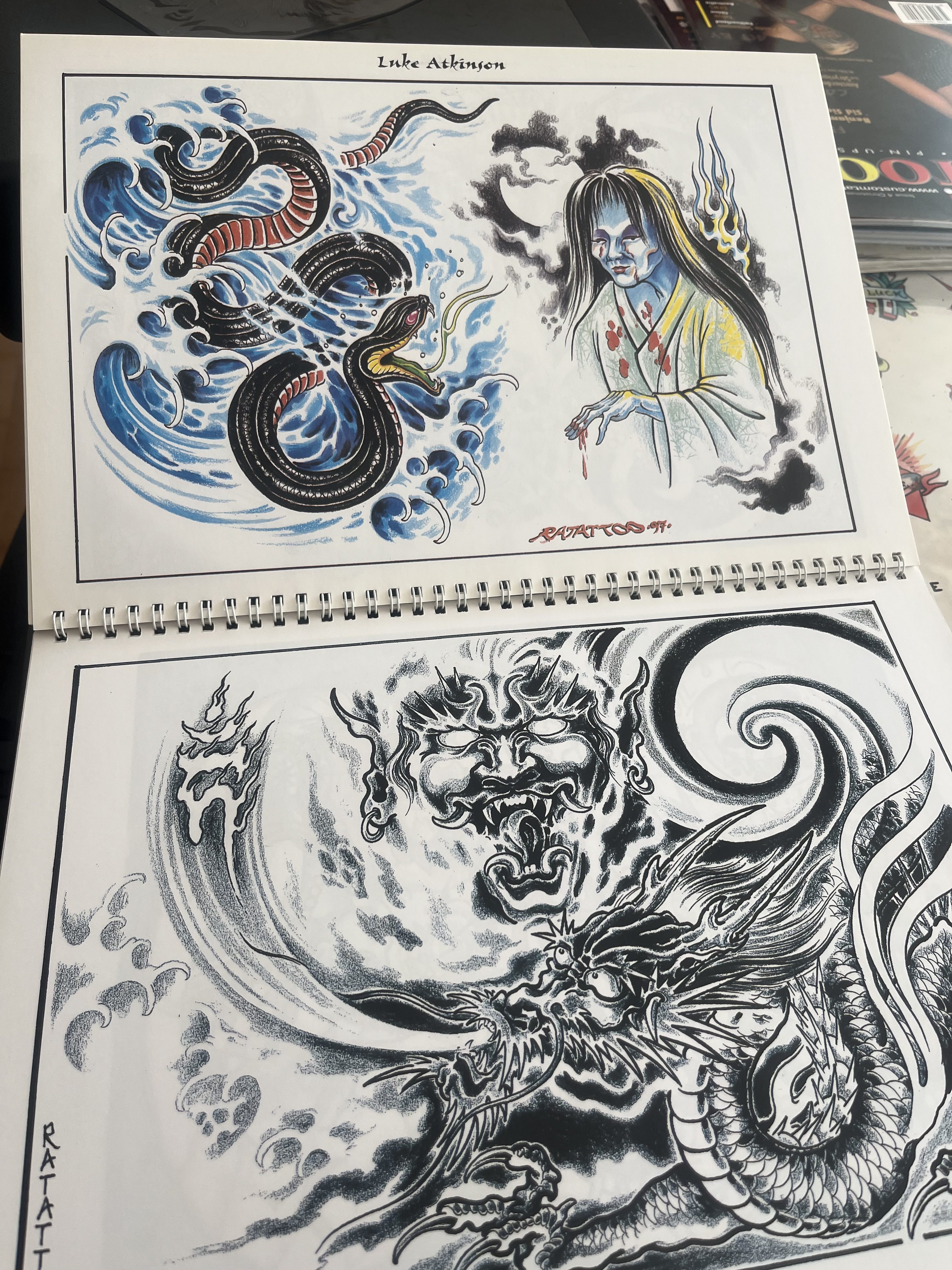 Golden Tattoo Flash 1998 - Image 5