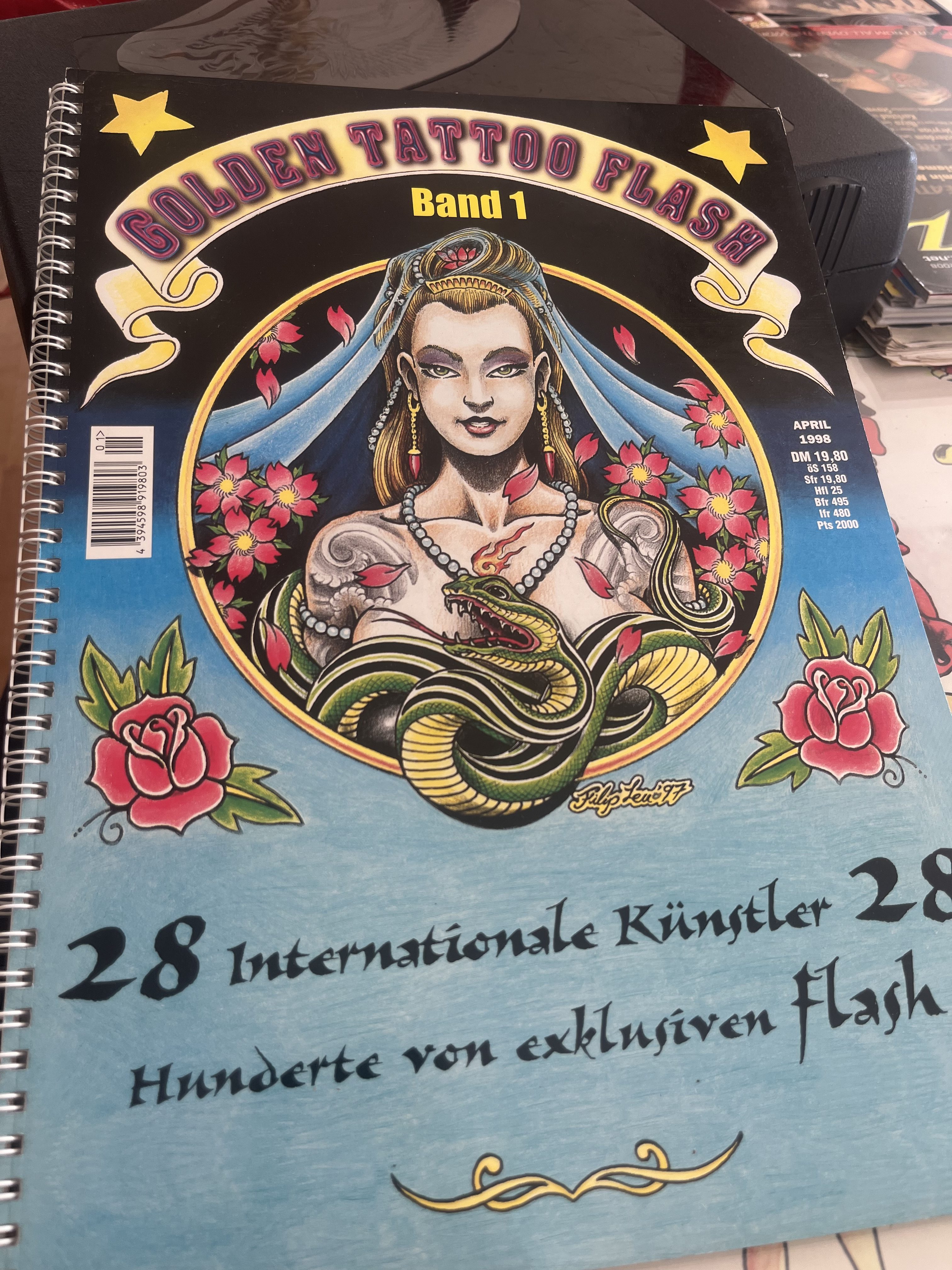 Golden Tattoo Flash 1998