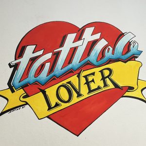 Tattoo Lover Patch Original- Signed 1987 Shotsie Gorman
