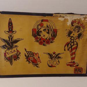 Al Kemp Tattoo Artist-Vintage Tattoo Flash 1940’s 14