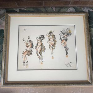 Paul Rogers Original Tattoo Flash 1965